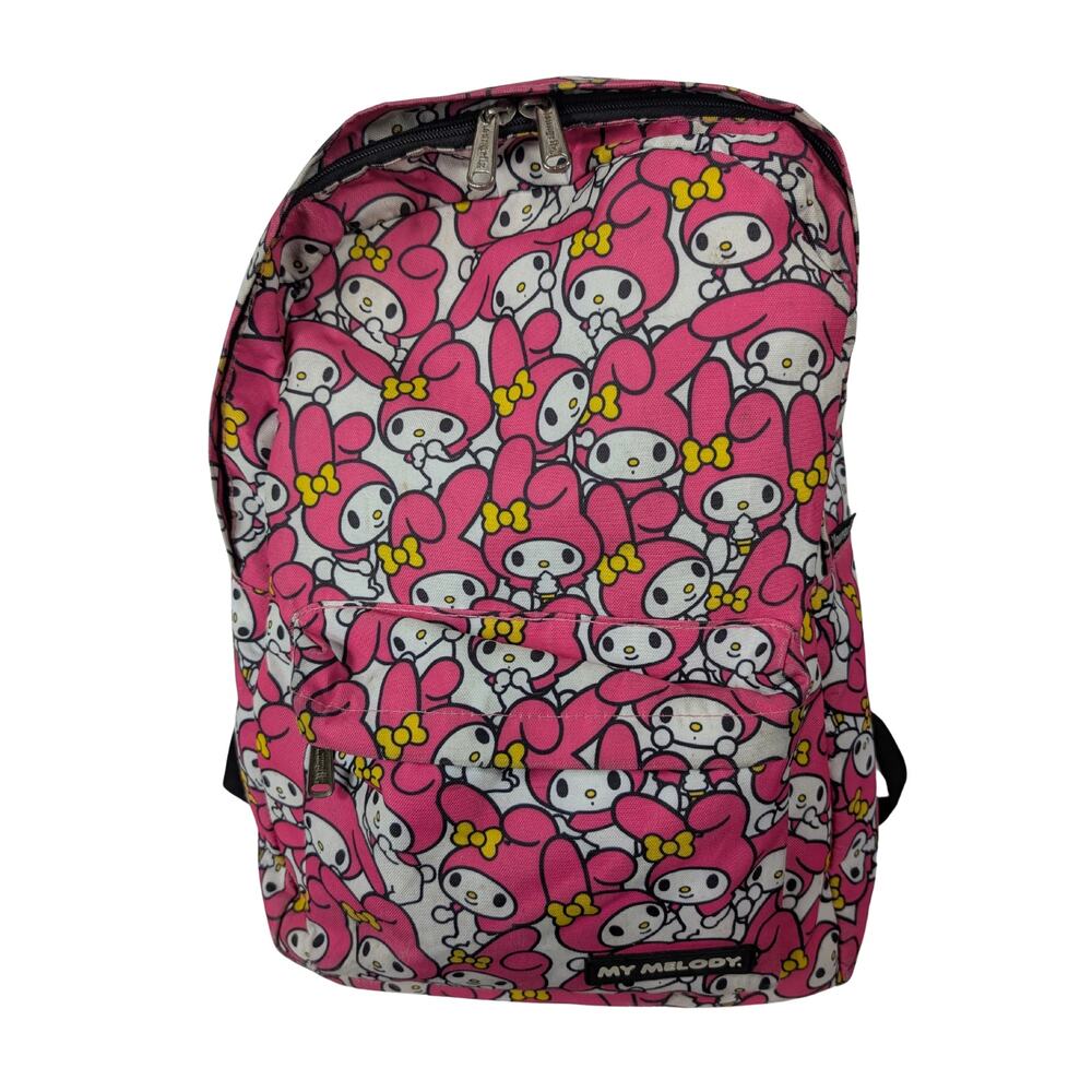 Loungefly Sanrio Hello Kitty And Friends My Melody Print Pink White Backpack Bag